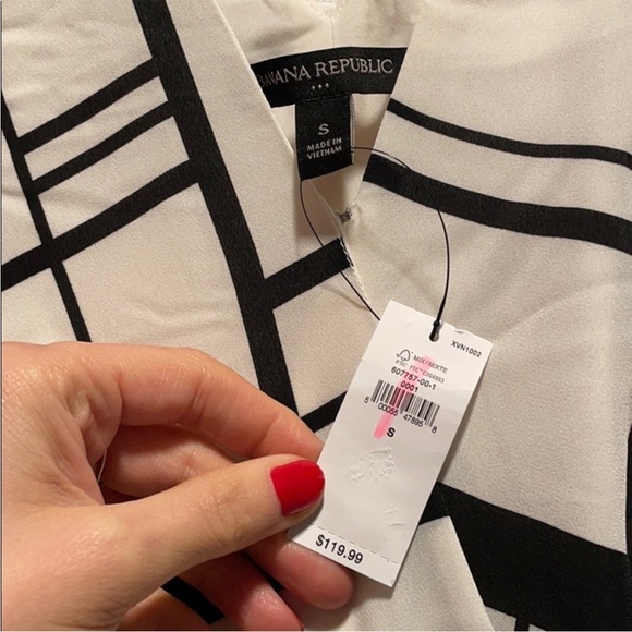 Mid Century Wrap Midi Dress Banana Republic - Picture 2 of 3